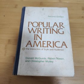 POPULAR WRITING IN AMERICA