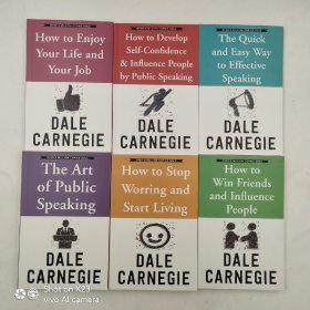 Dale Carnegie: The Quick and Easy Way to Effective Speaking/The Art of Public Speaking/How to Develop Self-Confidence&Influence People by Public Speaking (6本合售)