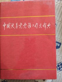 中国共产党党务工作大辞典