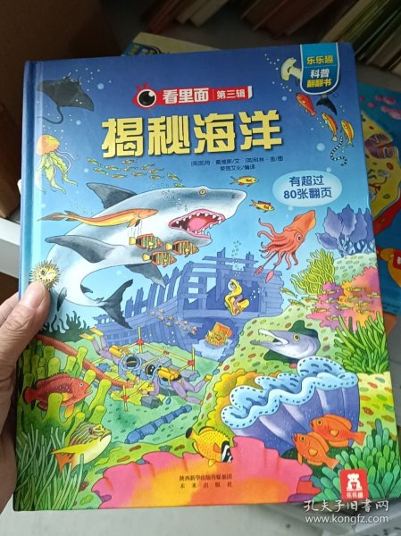 乐乐趣科普翻翻书 看里面系列 揭秘海洋