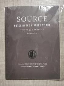 source notes in the history of art 2020年冬季刊