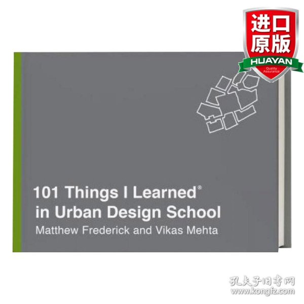 101 Things I Learned® in Urban Design School