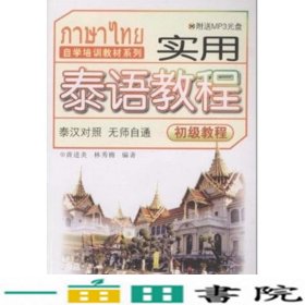 实用泰语教程初级教程黄进炎世界图书出版9787506256094