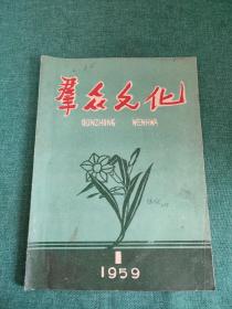 群众文化1959年第1期