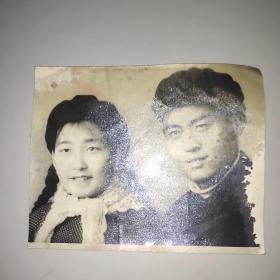 老照片(五六十年代结婚照)