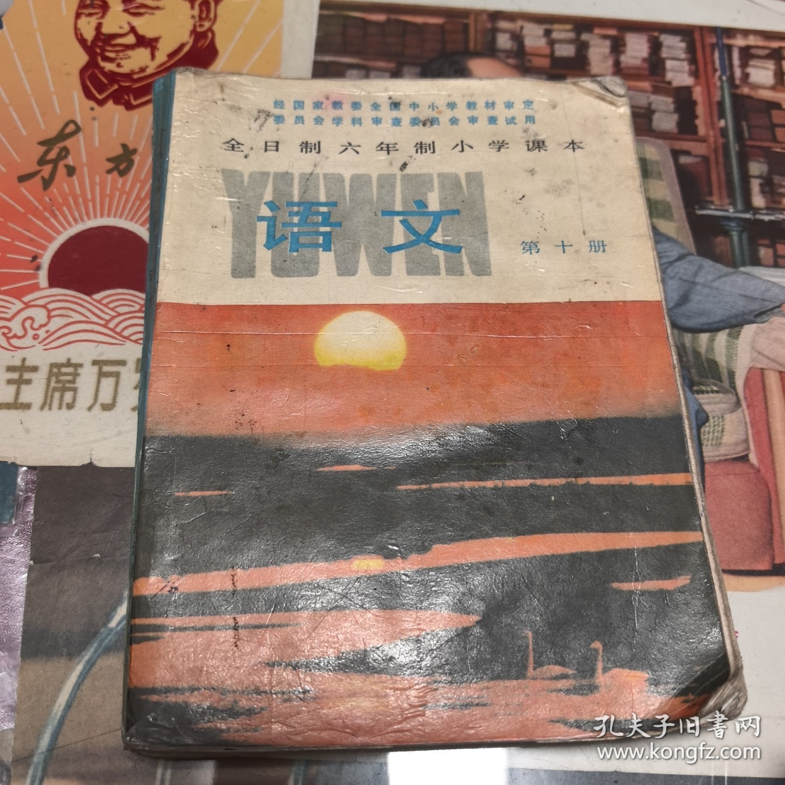 全日制六年制小学课本语文第十册