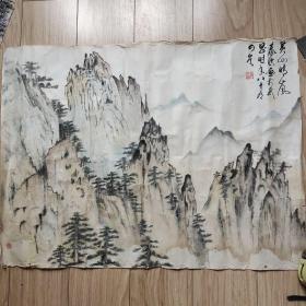 画（纯手工画） 作者时龄八十四岁画于武昌