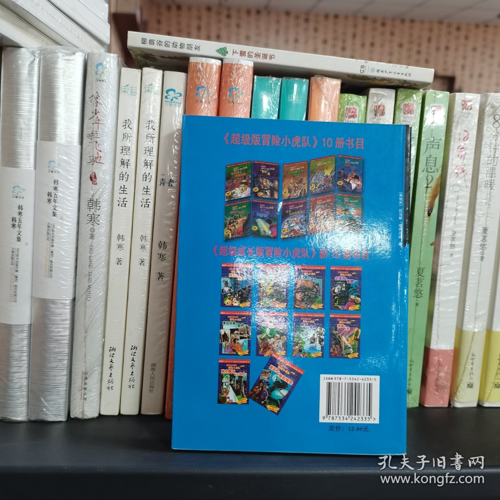 超级成长版冒险小虎队：被诅咒的海底城堡（保塑封正版）