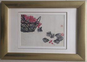 公丕炎 中美协 花鸟画 保真国画