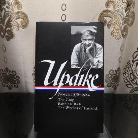 【现货】John Updike 约翰·厄普代克 长篇小说集 Novels 1978-1984 The Coup | Rabbit Is Rich | The Witches of Eastwick 含兔子富了 Library of America 美国文库 英文原版 美国作家最权威版本 当今装帧典范 布面封皮琐线装订 丝带标记 圣经无酸纸薄而不透保存几个世纪不泛黄