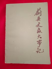 蔚县文教大事记 1948 -1983