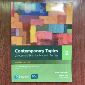 Contemporary Topics 2, 4th edition口语话题