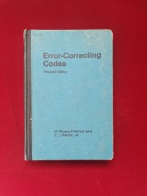 Error Correcting Codes 纠错编码 Second Edition 精装