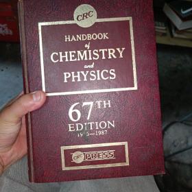 HANDBOOK OF CHEMISTRY AND PHYSICS 67THEDITION1986-1987