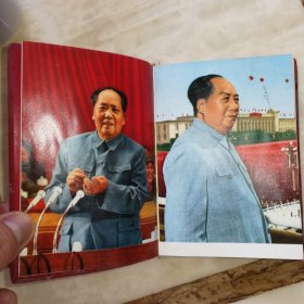 提高警惕 保卫祖国日记本(内有10张彩照,含两张林照,另有2幅林题词),干净完整无写画