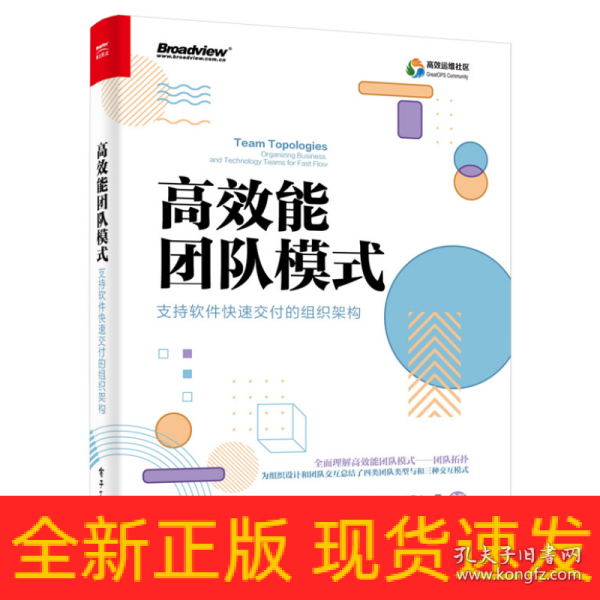 高效能团队模式：支持软件快速交付的组织架构（全彩）