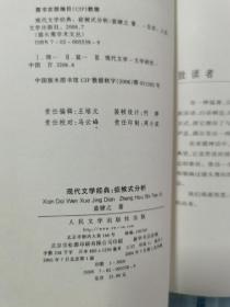 现代文学经典：症候式分析