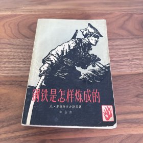钢铁是怎样炼成的 人民文学1958年版 好品相