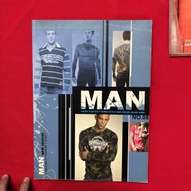 man new 2008/09 mans new fashion t-shirt 男士新款2008/09男士新款时尚t恤【8开原版杂志】