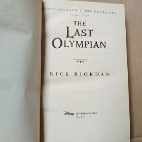 Percy Jackson Book 5: Last Olympian[最后的奥林匹亚神]