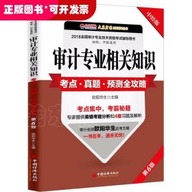 审计专业相关知识考点 真题 预测全攻略