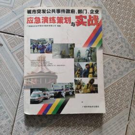 城市突发公共事件政府、部门、企业应急演练策划与实战