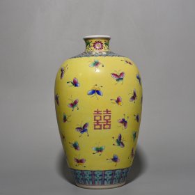 《精品放漏》嘉庆梅瓶——清代瓷器收藏