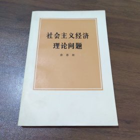 社会主义经济理论问题