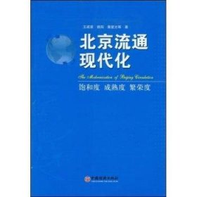 北京流通现代化:饱和度 成熟度 繁荣度