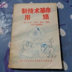 新技术革命用语a212
