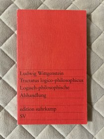 Ludwig Wittgenstein Tractatus logico-philosophicus Logisch-philosophische Abhandlung