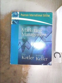 Marketing Management 12th ed.营销管理 【67】(书脊破损）