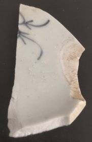清代青花古瓷片