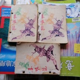 老版武侠小说：毒眼龙～上中下册3本合售（品相以图片为准）