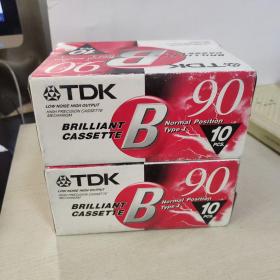 TDkB90磁带（未开封）【每盒10盘 ，2盒，共20盘 合售）】