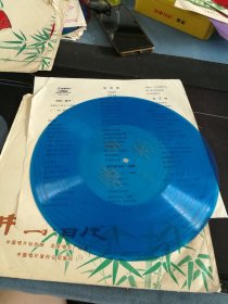 郑绪岚独唱《飞吧！鸽子，白兰鸽，妈妈留给我一首歌，为了你，太阳岛上，啊 泉城，沂蒙山小调》大薄膜唱片（带歌词）
