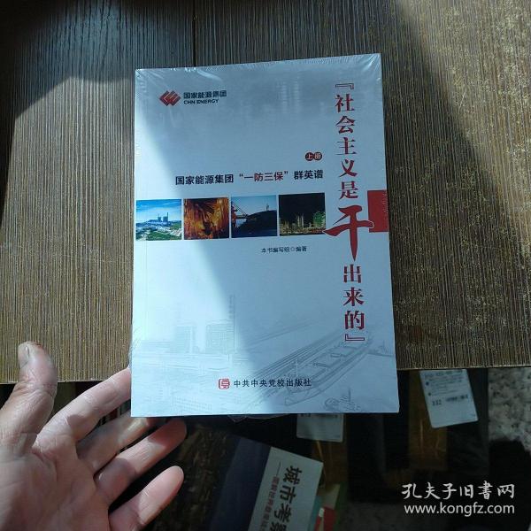 社会主义是干出来的-国家能源集团 【一防三保 】群英谱 上下册  未开封  实物拍图