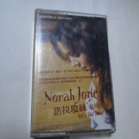 諾拉瓊絲 家的感觉Norah Jones feels hke home（A1.SUNRISEA2. WHAT AM I TO YOU ？ A3. THOSE SWEET WORDS A4 . CARNIVAL TOWN A5. IN THE MORNING A6. BE WERE TO LOVE B 1. TOES B 2. HUMBLE ME B 3. ABOVE GROUND） 磁带 已试听