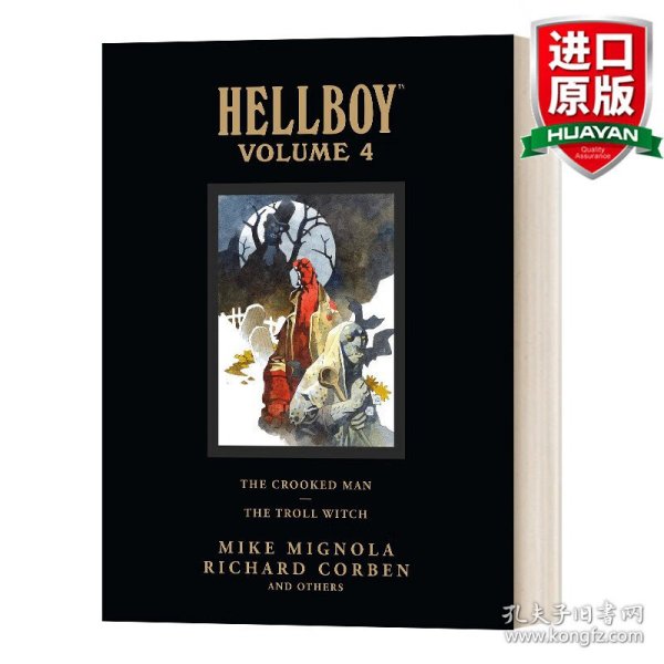 Hellboy Library Edition Volume 4: The Crooked Man and the Troll Witch 英文原版