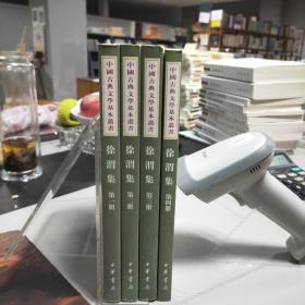 中国古典文学基本丛书：徐渭集（繁体竖排版）（全四冊）