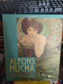 英文原版 ALFONS MUCHA ATMOSFERE ART NOUVEAU（穆夏 艺术新潮）