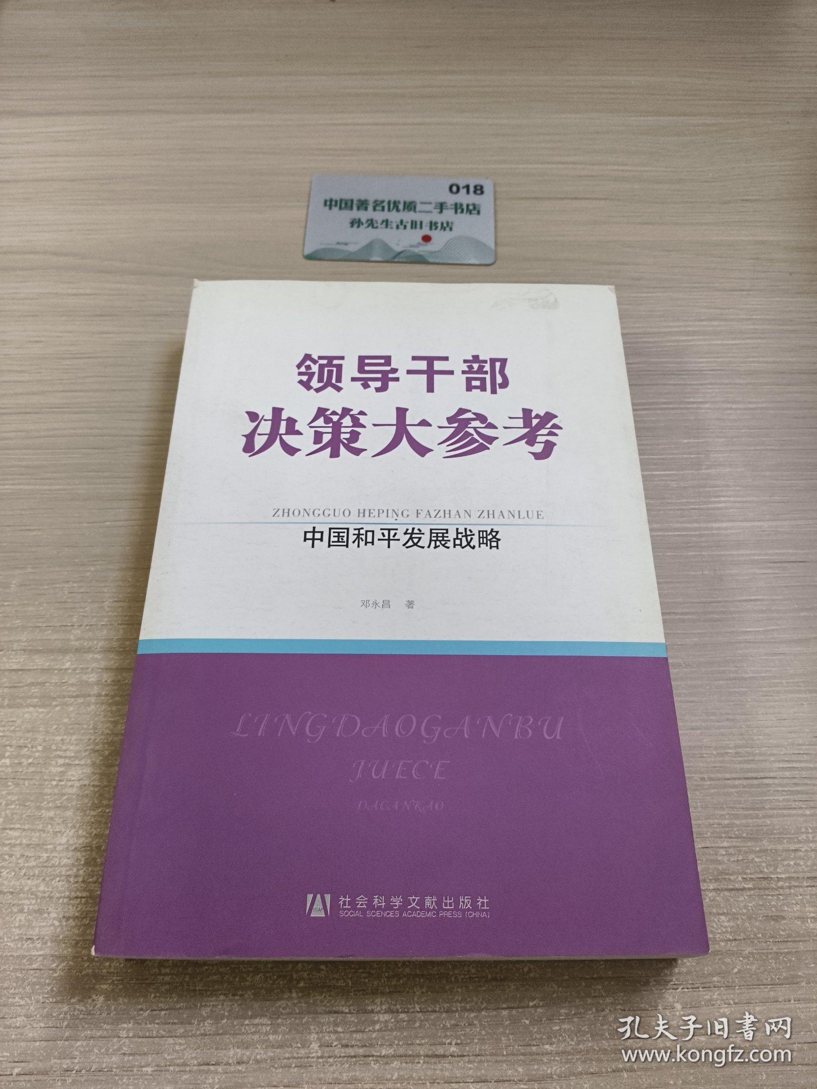 领导干部决策大参考·中国和平发展战略