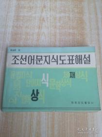 朝鲜语文知识图表解说 조선어문지식도표해설(朝鲜文）