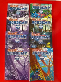 Beast academy 5A～5Dmath 野兽学院数学奥数（8本 合售 ) 内页干净