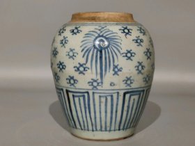 青花瓷罐茶叶罐