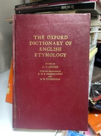 THE OXFORD DICTIONARY OF ENGLISH ETYMOLOGY