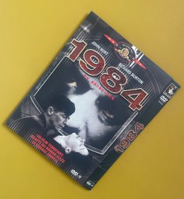 1984 （一九八四）DVD 凯越独家法版D9，中文字幕+绝版OST，1984年根据乔治·奥威尔原著改编、影史最伟大的反乌托邦式虚构政治讽喻电影之一，英伦两大演技老炮约翰·赫特、理查德·伯顿主演。全片冰冷压抑，令人不寒而栗。