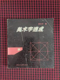 保正版！美术字速成（内页九五品）