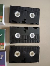 老录像带 中国书法技法行书 草书 章法 一起价格盒20.5×12 收藏道具摆件