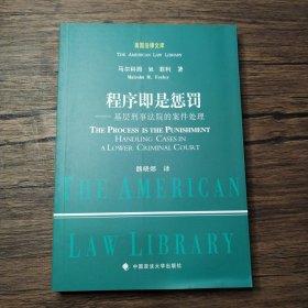 程序即是惩罚:基层刑事法院的案件处理